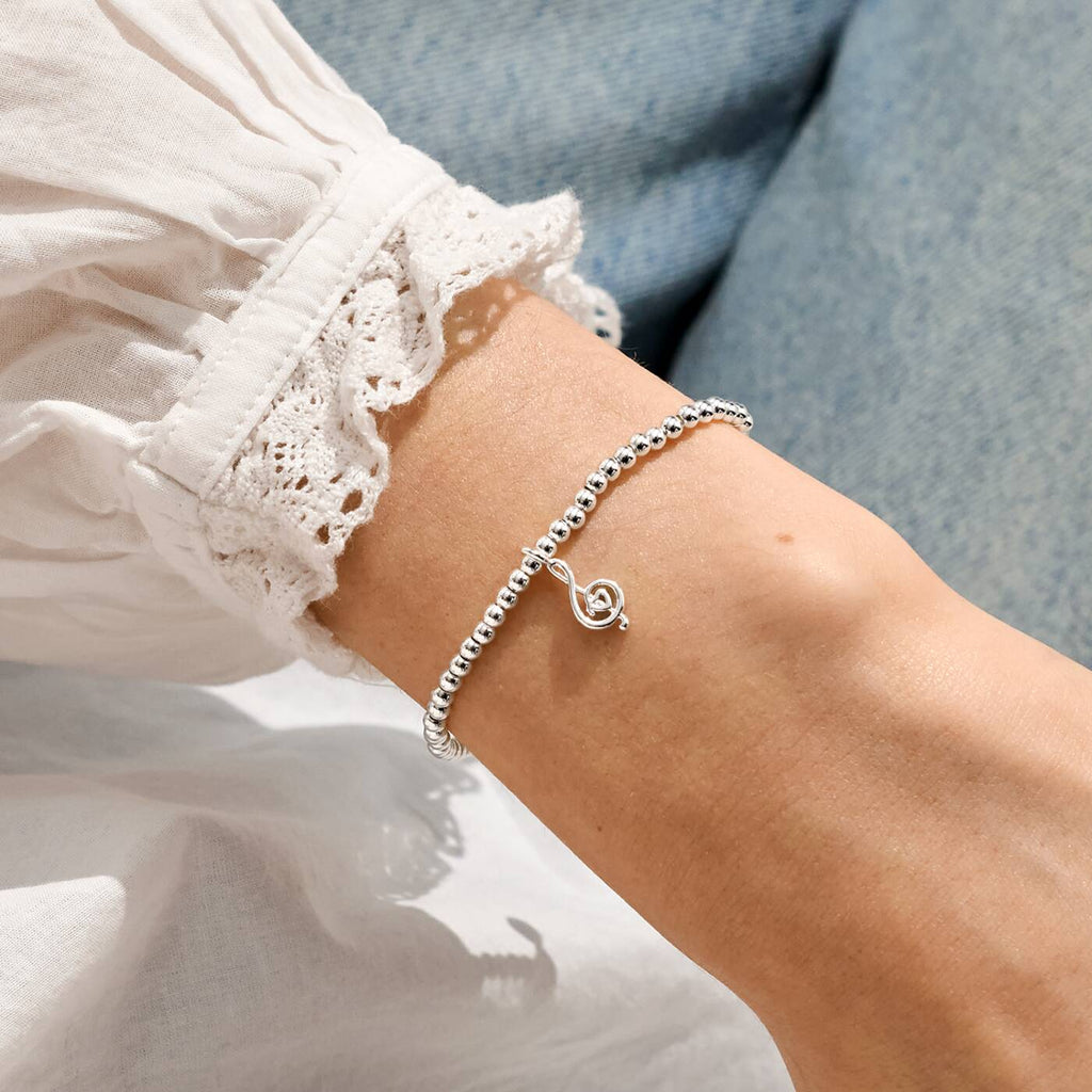 Joma Jewellery A Little Music Silver Plated Bracelet