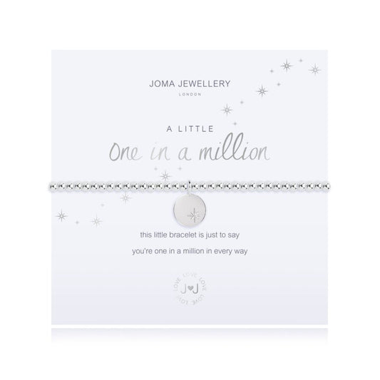 Joma Jewellery A Little One In A Million CZ Disc Bracelet