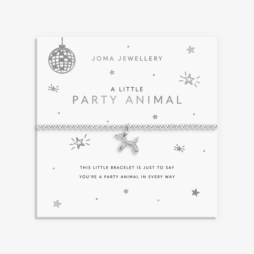 Joma Jewellery A Little Party Animal Silver Plated Bracelet