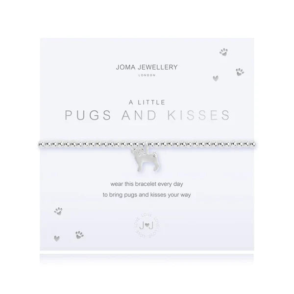 Joma Jewellery A Little Pugs And Kisses Bracelet