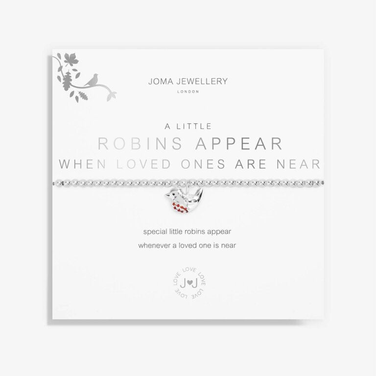 Joma Jewellery A Little Robins Appear When Loved Ones Are Near Bracelet