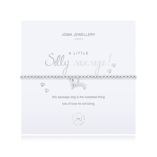 Joma Jewellery A Little Silly Sausage Bracelet
