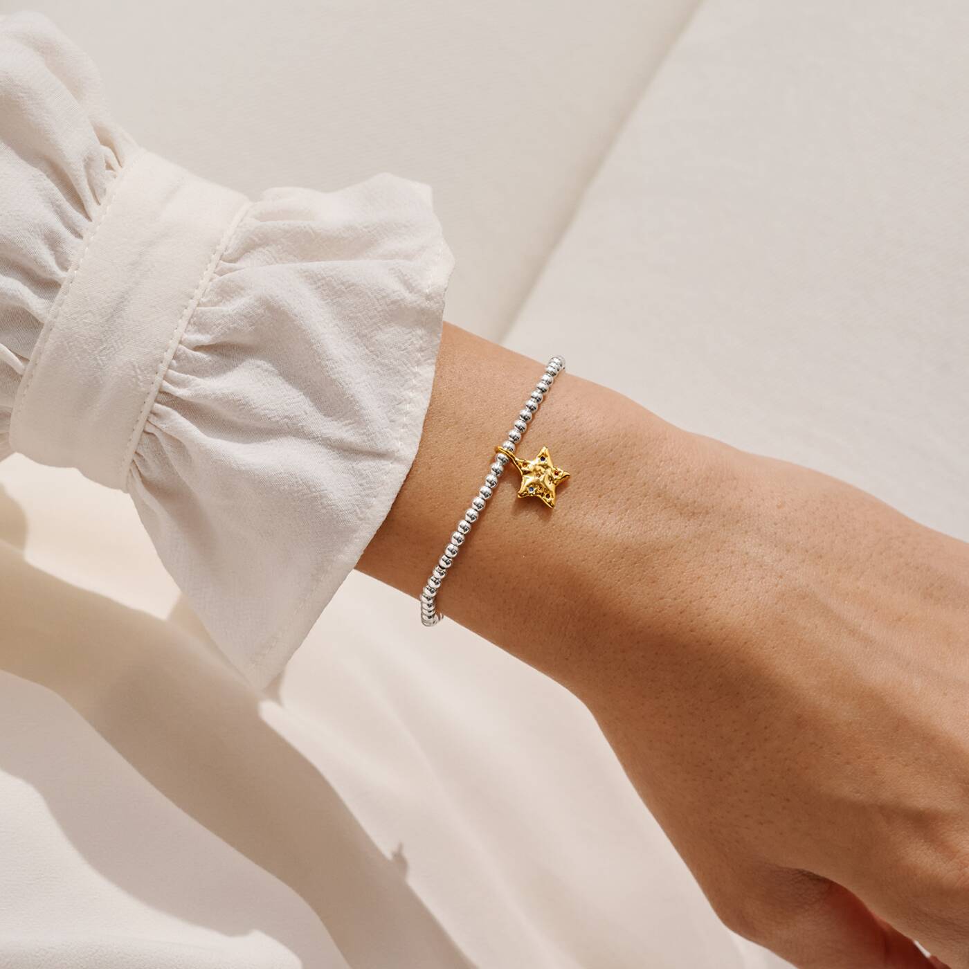 Joma Jewellery A Little Some Call It Chaos We Call It Family Silver & Gold Plated Bracelet