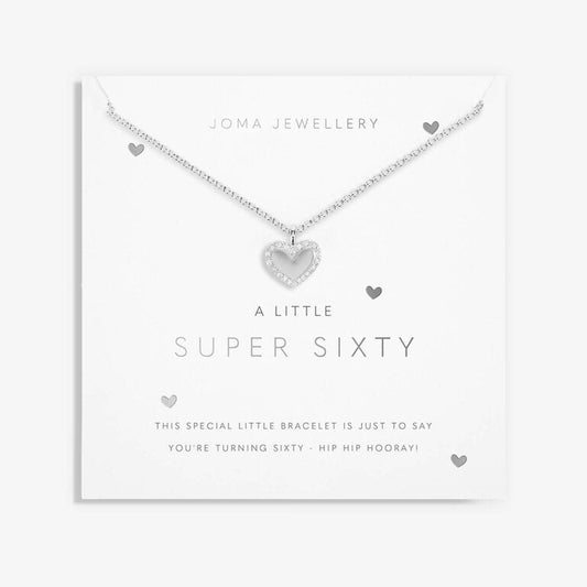 Joma Jewellery A Little Super Sixty Silver Necklace