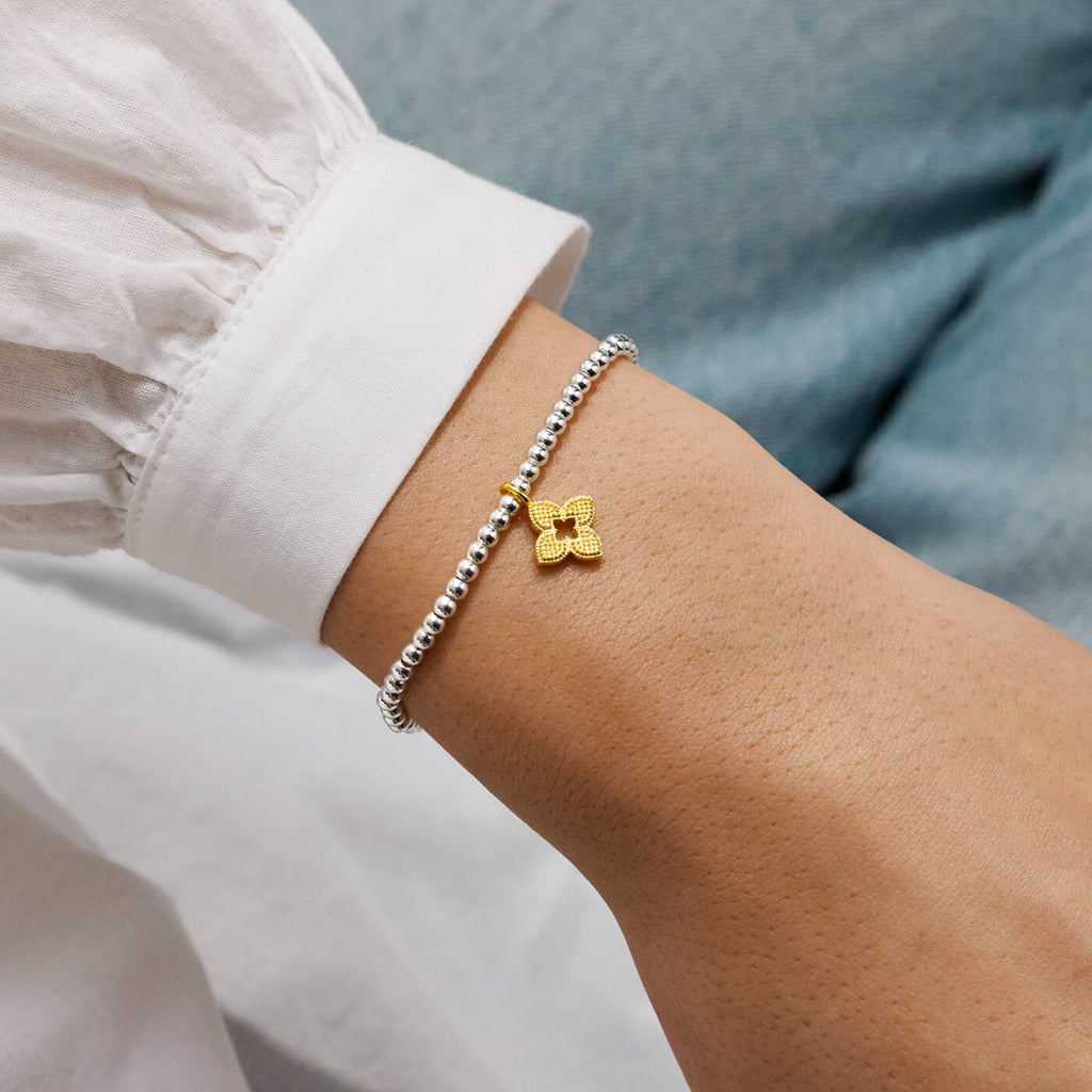 Joma Jewellery A Little There's No Better Friend Than You Silver & Gold Plated Bracelet