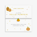 Joma Jewellery A Little Vibes Hello Pumpkin Silver & Gold Plated Bracelet
