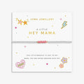 Joma Jewellery A Little Vibes Hey Mama Silver & Gold Plated Bracelet