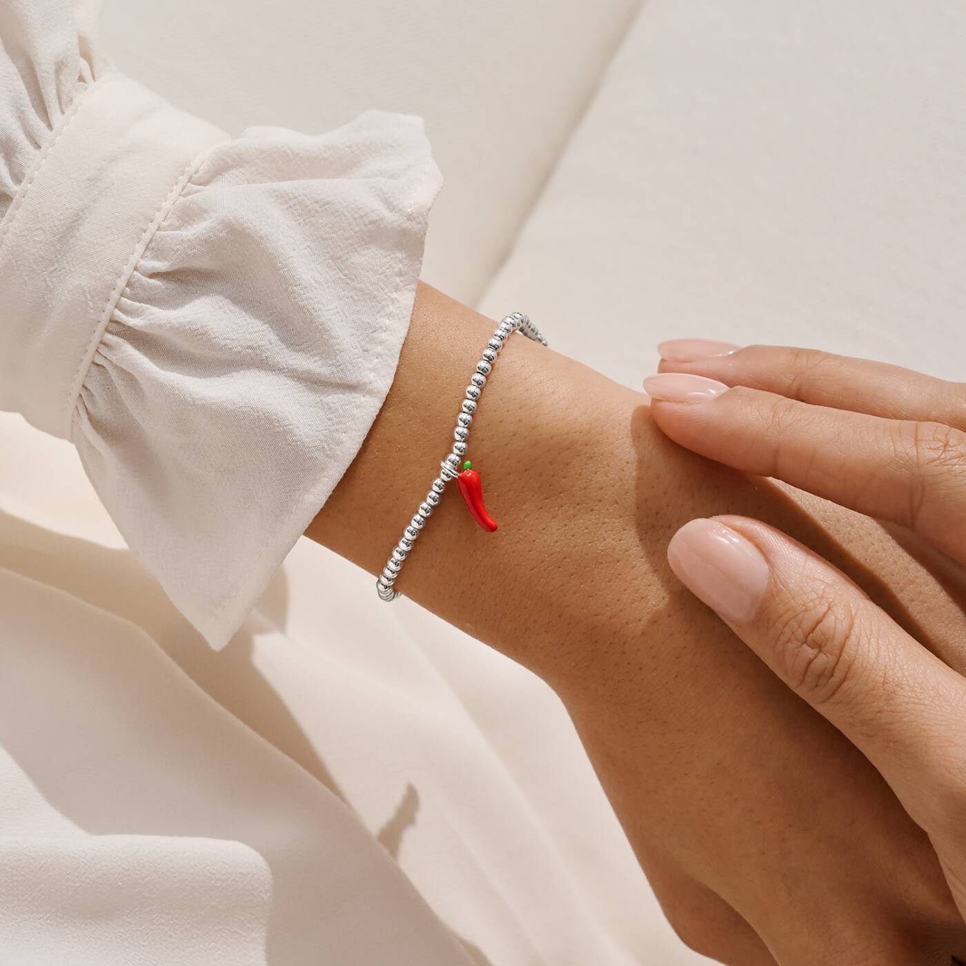 Joma Jewellery A Little Vibes Spice Of Life Silver Plated Bracelet