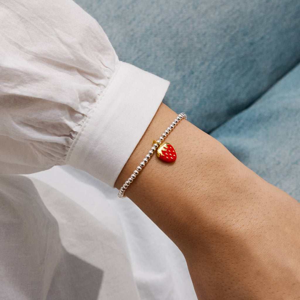 Joma Jewellery A Little Vibes So Berry Loved Silver & Gold Plated Bracelet
