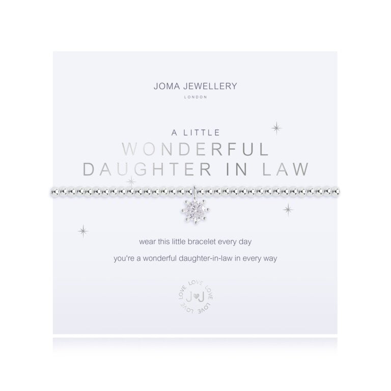 Joma Jewellery A Little Wonderful Daughter In Law Bracelet