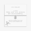 Joma Jewellery A Little You Are All Kinds Of Wonderful Silver Plated Bracelet