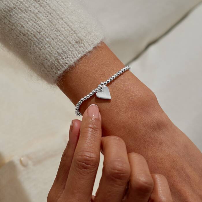 Joma Jewellery Adults' Stocking A Little Gift Set Merry Christmas Silver Plated Bracelet