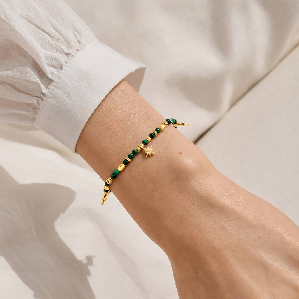 Joma Jewellery Affirmation Card Empower Gold Plated Bracelet