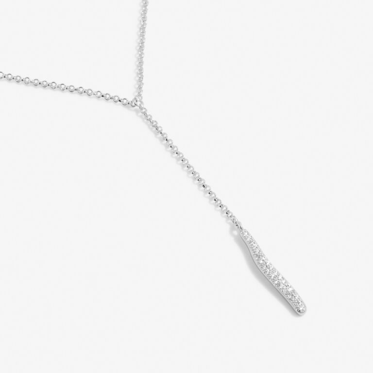Joma Jewellery Afterglow Silver Lariat Necklace