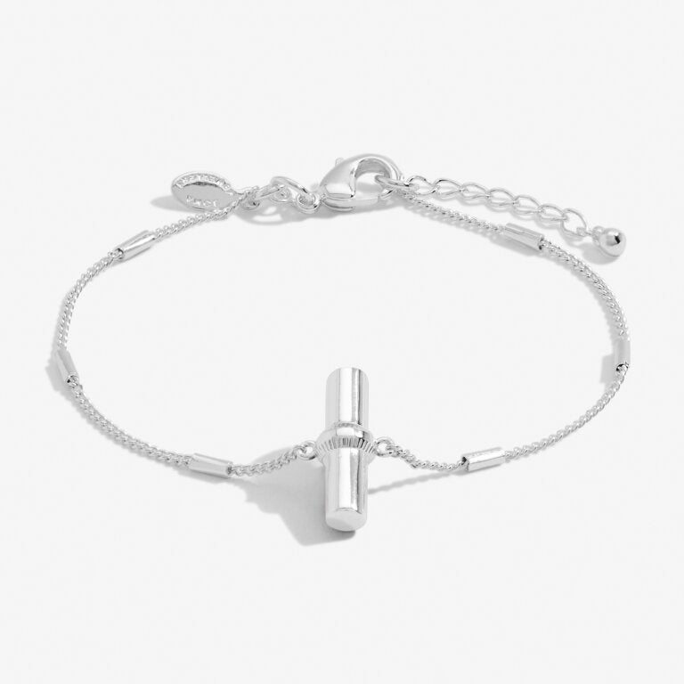 Joma Jewellery Aura Silver Bar Silver Bracelet