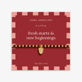 Joma Jewellery Autumn's Calling A Little Fresh Starts And New Beginnings Gold Plated Bracelet