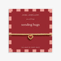 Joma Jewellery Autumn's Calling A Little Sending Hugs Gold Plated Bracelet