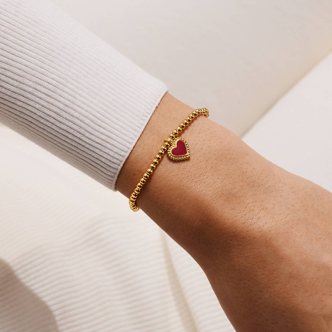 Joma Jewellery Autumn's Calling A Little Sending Hugs Gold Plated Bracelet