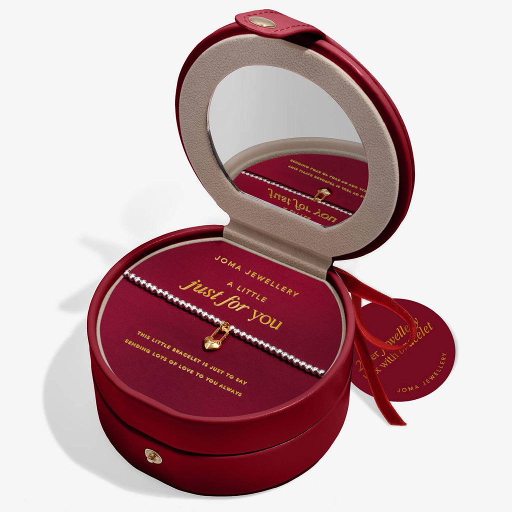 Joma Jewellery Bauble Jewellery Box Just For You Gold Plated Bracelet