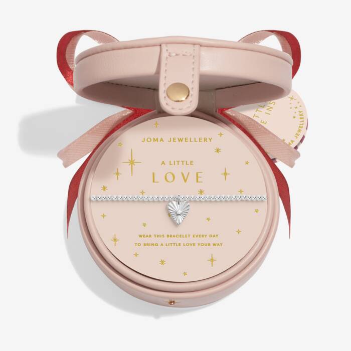 Joma Jewellery Bauble Jewellery Box Love Silver Plated Bracelet