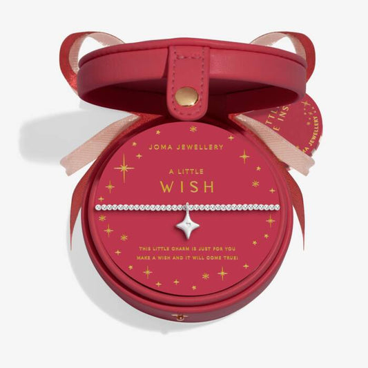 Joma Jewellery Bauble Jewellery Box Wish Silver Plated Bracelet