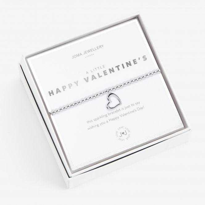 Joma Jewellery Beautifully Boxed A Little Happy Valentines Bracelet