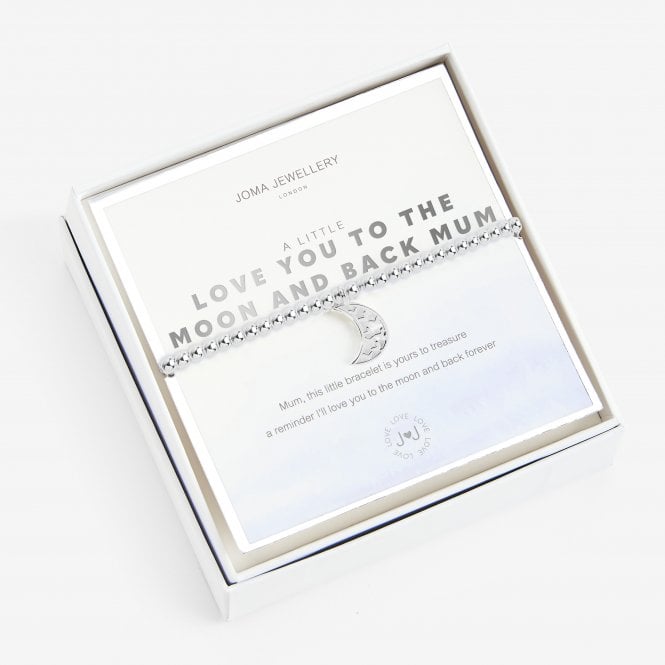 Joma Jewellery Beautifully Boxed A Little Love You To The Moon And Back Mum Bracelet