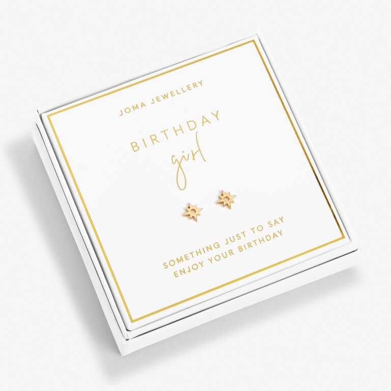 Joma Jewellery Beautifully Boxed Earrings Birthday Girl Gold Earring Box
