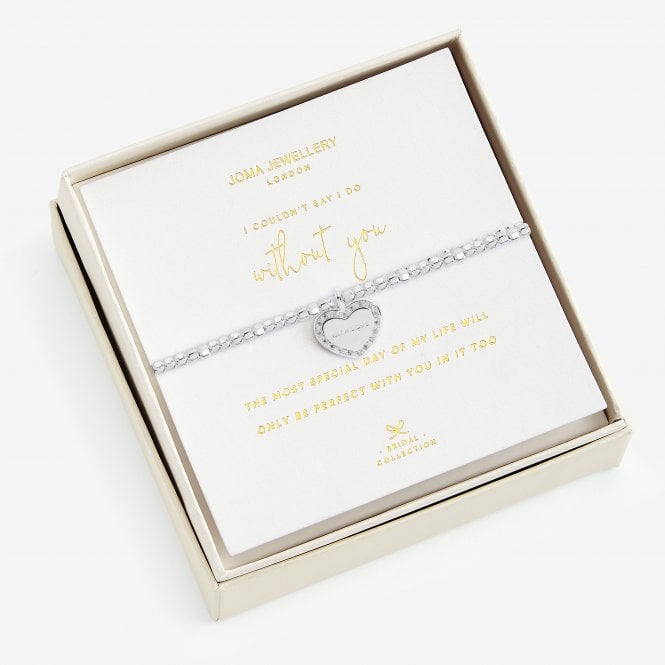 Joma Jewellery Beautifully Boxed I Couldnt Say I Do Without You Bracelet