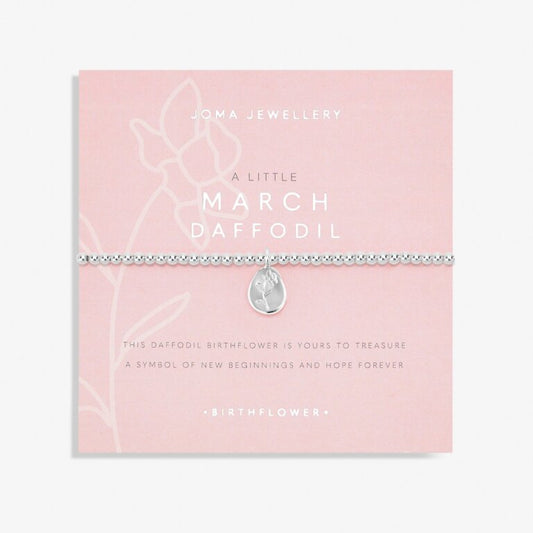 Joma Jewellery Birthflower A Little March Daffodil Bracelet