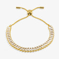Joma Jewellery Bracelet Bar Gold Tennis Gold Plated Bracelet