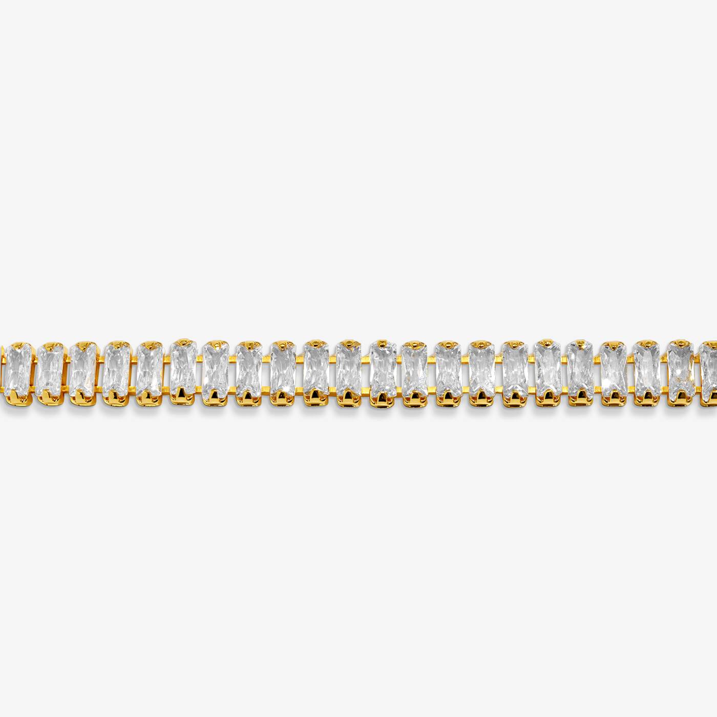 Joma Jewellery Bracelet Bar Gold Tennis Gold Plated Bracelet