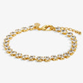Joma Jewellery Bracelet Bar Tennis Gold Plated Bracelet
