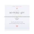 Joma Jewellery Childrens A Little Birthday Girl Bracelet