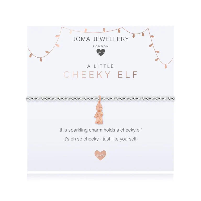 Joma Jewellery Childrens A Little Cheeky Elf Bracelet
