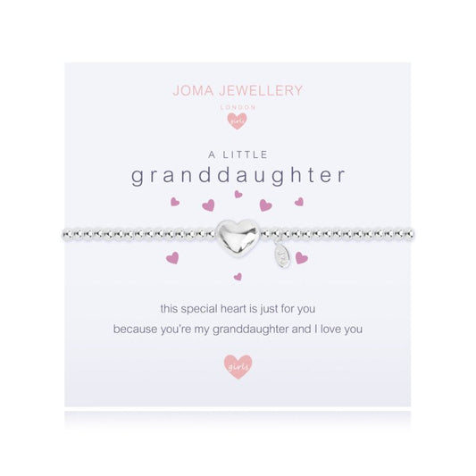 Joma Jewellery Childrens A Little Granddaughter Bracelet
