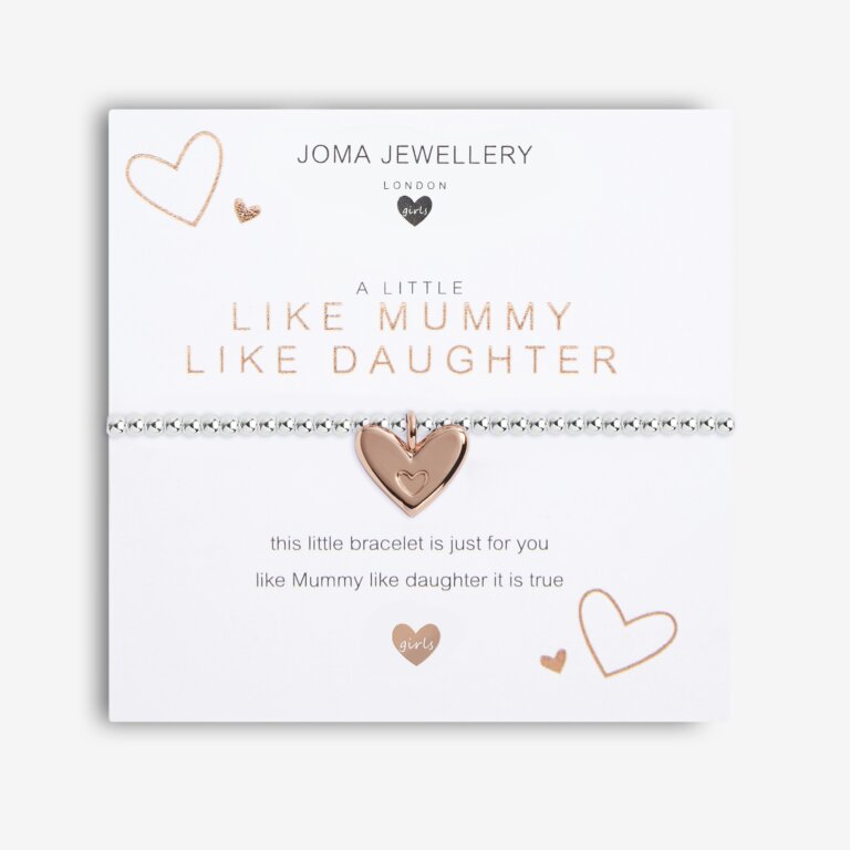 Joma Jewellery Childrens A Little Like Mummy Like Daughter Bracelet