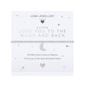 Joma Jewellery Childrens A Little Love You To The Moon And Back Bracelet