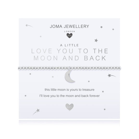 Joma Jewellery Childrens A Little Love You To The Moon And Back Bracelet