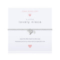 Joma Jewellery Childrens A Little Lovely Niece Bracelet Heart Pink Cz