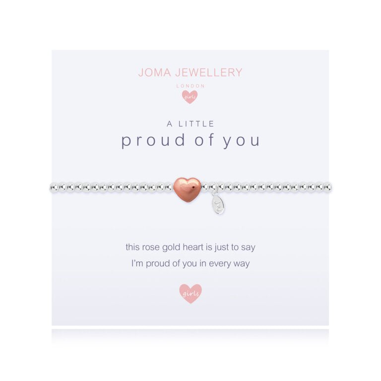 Joma Jewellery Childrens A Little Proud Of You Bracelet