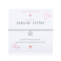 Joma Jewellery Childrens A Little Special Sister Bracelet