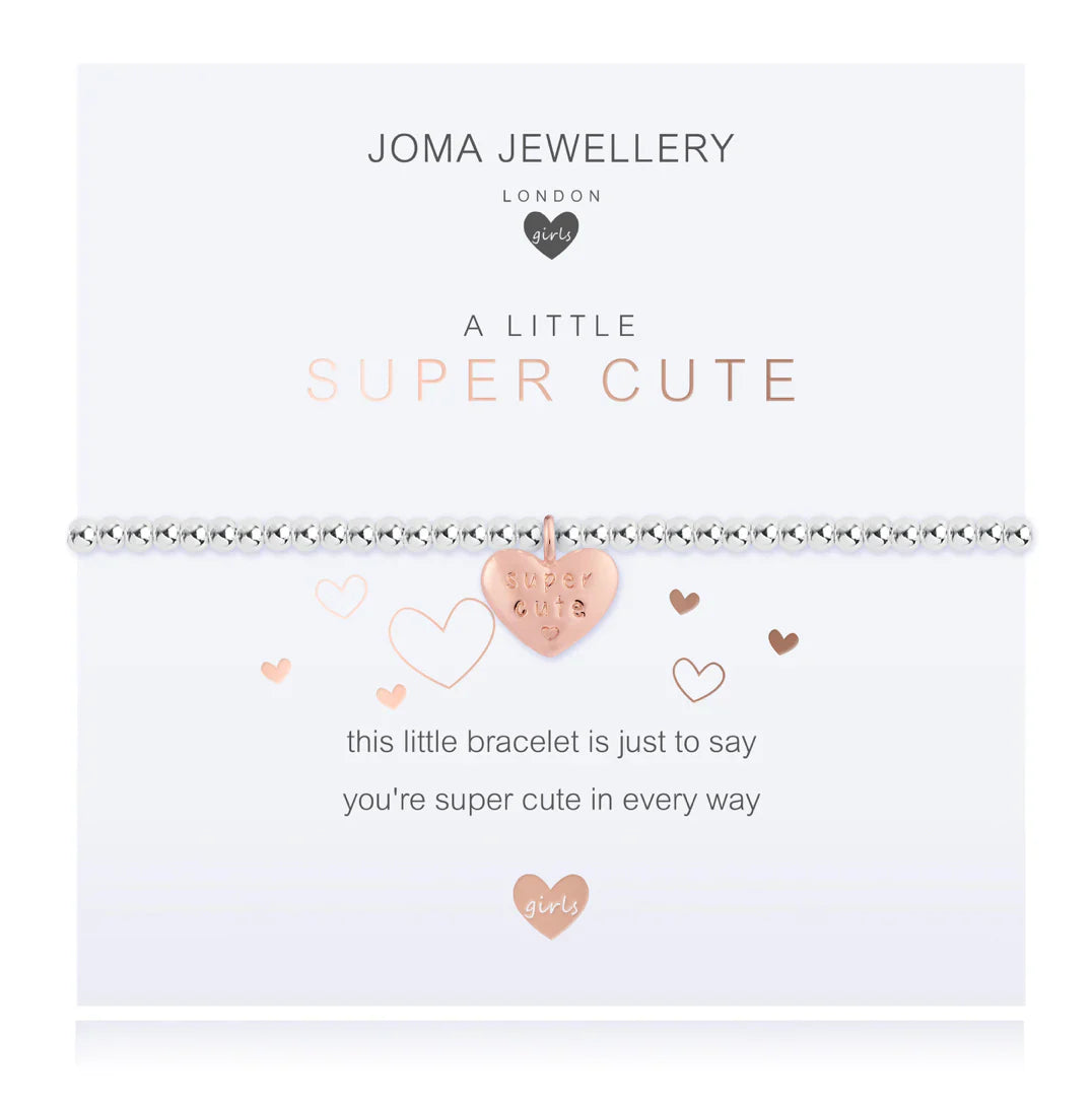 Joma Jewellery Childrens A Little Super Cute Bracelet
