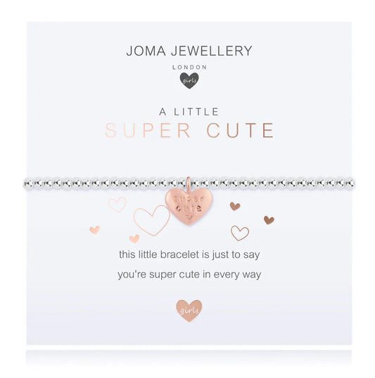 Joma Jewellery Childrens A Little Super Cute Bracelet