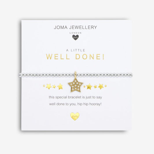 Joma Jewellery Childrens A Little Well Done Bracelet