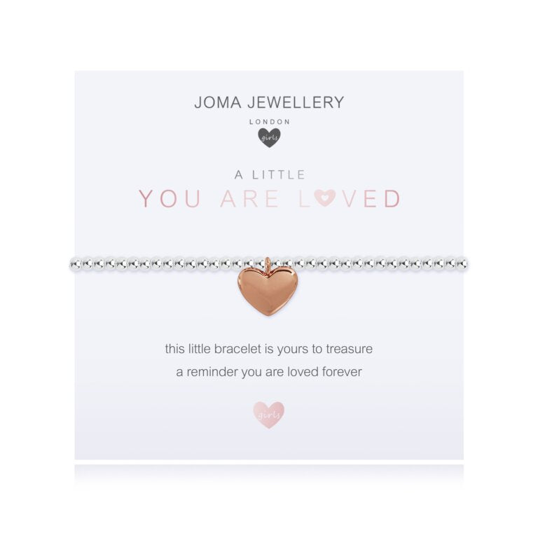 Joma Jewellery Childrens A Little You Are Loved Bracelet
