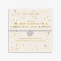 Joma Jewellery Christmas A Little In Our Hearts This Christmas And Always Silver Plated Bracelet