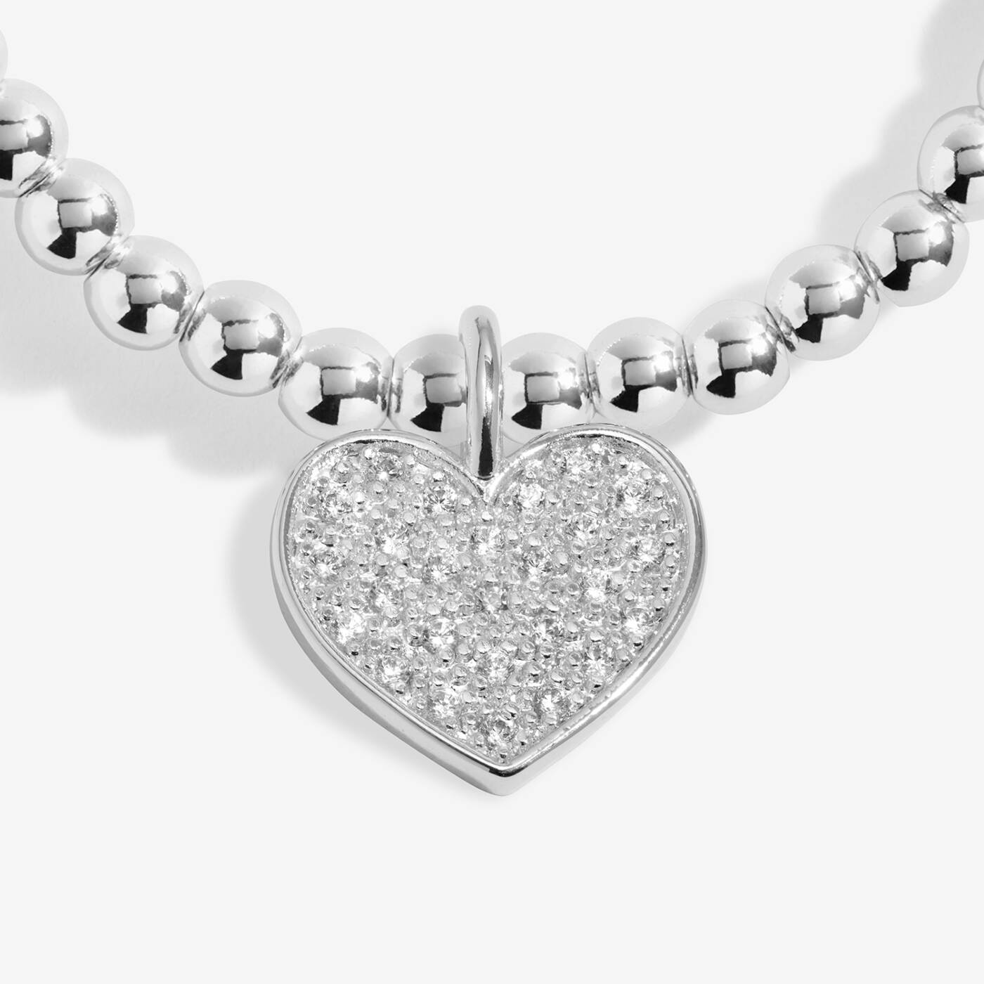 Joma Jewellery Christmas A Little In Our Hearts This Christmas And Always Silver Plated Bracelet