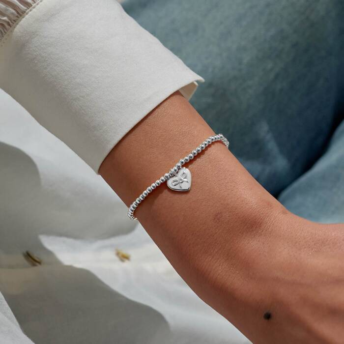 Joma Jewellery Christmas A Little Merry Christmas Auntie Silver Plated Bracelet