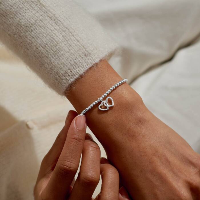 Joma Jewellery Christmas A Little Merry Christmas Fabulous Friend Silver Plated Bracelet